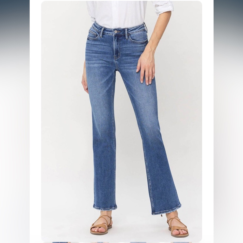 VERVET BY FLYING MONKEY Blue Boot Cut Jeans size 24 Like new